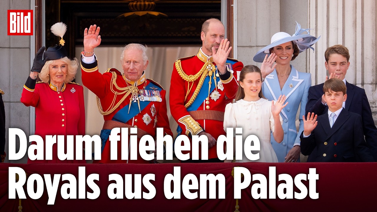 Warum Charles Buckingham Palace meidet – und William NIE einziehen will