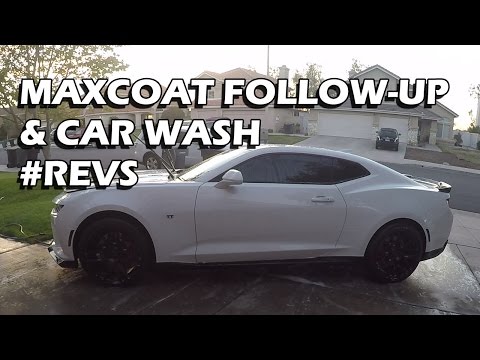 Chemical Guys MAXcoat Follow-up, Car Wash and Exhaust Noises!