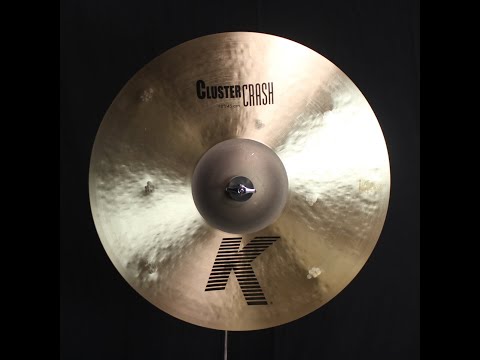 Zildjian 18" K Cluster Crash - 1297g (video demo) imagen 2