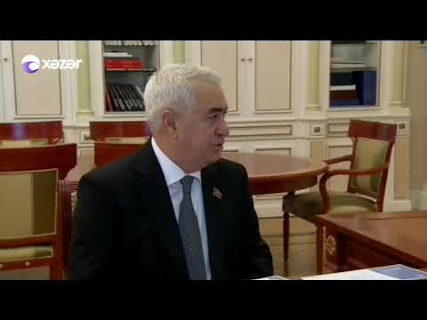 Cavid Qurbanov Prezidentə HESABAT VERDİ