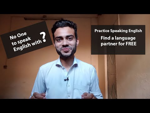 Practice speaking English - Find a language partner for FREE