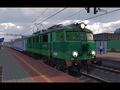 TD2. EU06 z pospiesznym na odc. Czermin - Wijewo - Czarnca - Knapówka - Parzęczewo - Zebrzydowice