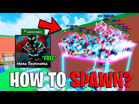 How To Get *FREE* Meta Technetta in Escape Tsunami For Brainrots?