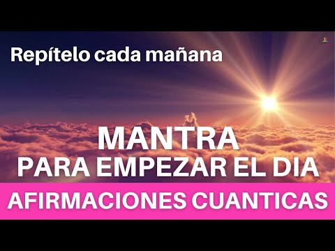 ☀️ DECRETOS de la MAÑANA ☀️ | Afirmaciones para EMPEZAR el DIA con ENERGIA en POSITIVO | Mindset