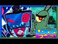 Vox Vs Plankton RAP BATTLE Ft St4ticFilms Dennislikesjazz