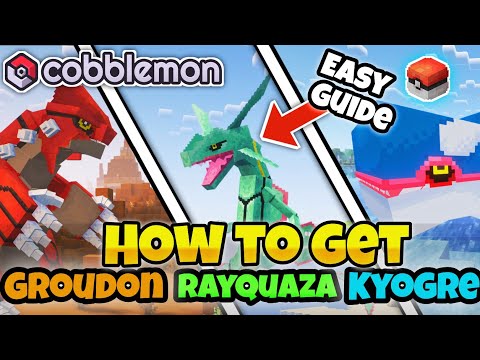 How to Find Legendary Pokémon in Cobblemon (Rayquaza, Groudon, Kyogre)
