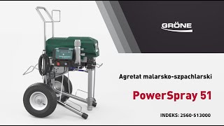 Gröne agregat malarsko-szpachlarski PowerSpray 51 (Zdjęcie 8)