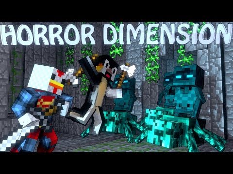 TheAtlanticCraft - Minecraft | HORROR DIMENSION MOD Showcase! (Horror Mod, Scary Mod, Ice and Shadow)
