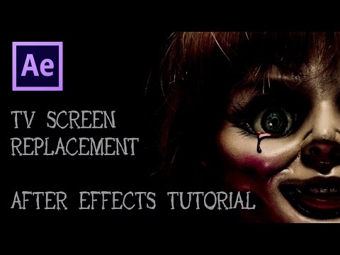 Tv Screen Replacement After Effects Tutorial