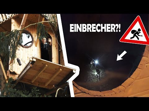 Deshalb haben wir eine ZUGBRÜCKE für unser BAUMHAUS gebaut! | Endlich sicher vor Einbrechern!