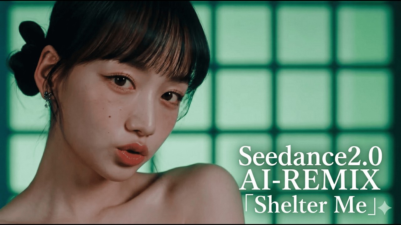 Seedance2.0 AI-REMIX 「Shelter Me」MV TEASER