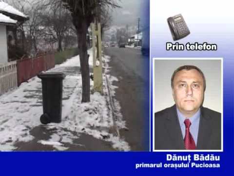Badau vs Popescu - Problema gunoaielor in Pucioasa 20 ian 2011