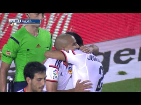 Goal of Feghouli (3-0) Valencia CF - Córdoba CF - HD