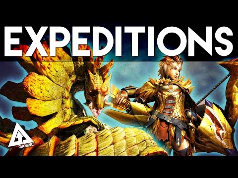 Monster Hunter 4 Ultimate Tutorial - Expeditions and Guild Quests