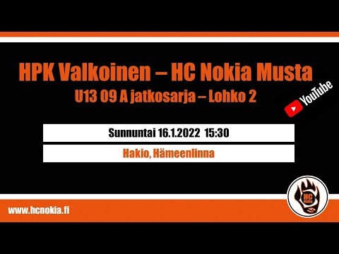 HPK Valkoinen - HC Nokia Musta