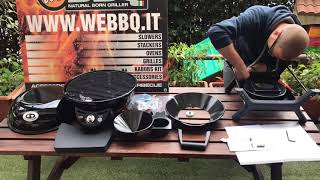 WeBBQ - Unboxing, Assembling, Test Outdoorchef P-420 G MiniChef