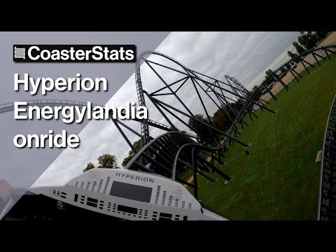 Hyperion onride - Energylandia [4K 60 FPS]