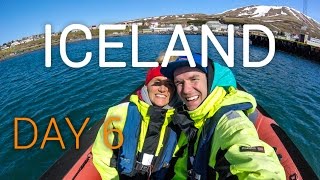 Iceland Vlog Day 6: Husavik Whale Watching | Whale Museum | Aimee's Birthday | Kinging-It