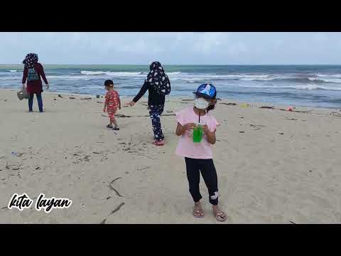 Raida & Raidi feat. Raudhah - Lepak santai di Pantai Batu Buruk , Terengganu