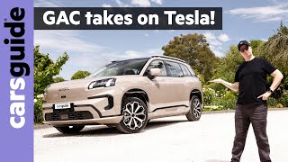 GAC Aion V 2026 review Australia: New Chinese car brand targets Tesla Model Y with electric SUV!
