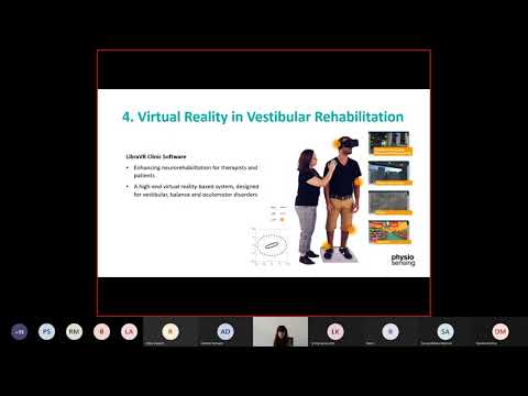 Virtual Reality for Vestibular Rehabilitation | PhysioSensing Webinar Cláudia Tonelo | 1Apr22
