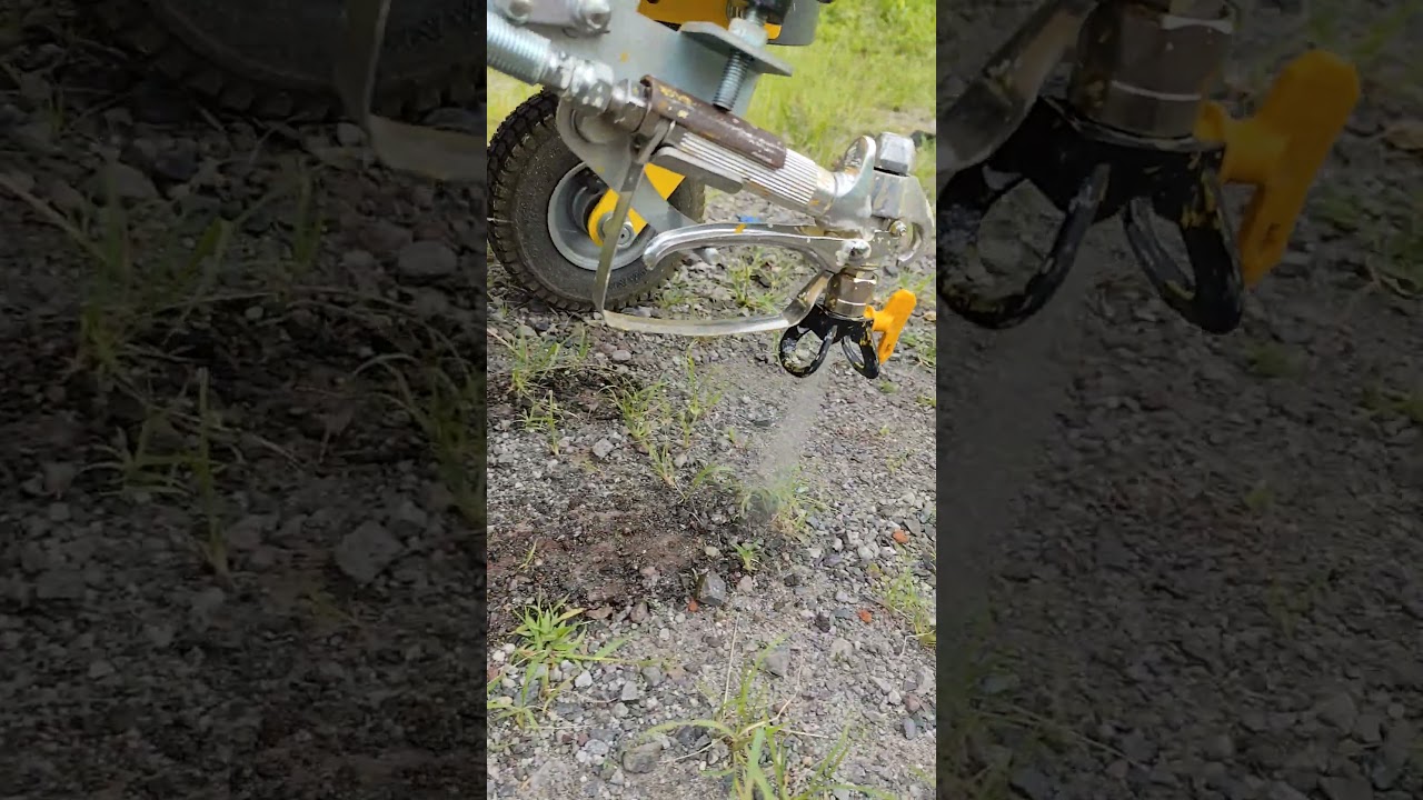 test mesin marka spray airles #markajalan #airless #cat semprot