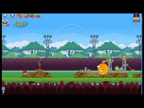 Angry Birds Friends Week 44 Level 1 Weekly Tournament Facebook 3 Star Walkthrough, 18 March 2013