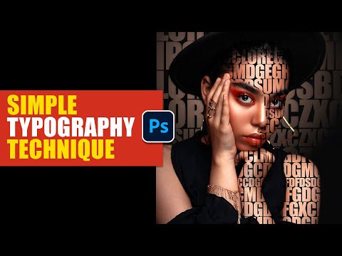 Simple and Cool Typography Tutorial Using Adobe Photoshop | #photoshoptutorial #texteffect
