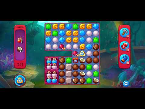 Fishdom Hard level 11133 no boosters フィッシュダム ハード