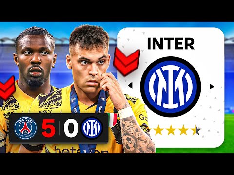 I Rebuild INTER As PSG Destroyed Them!