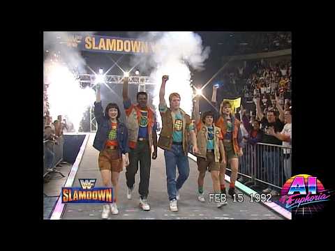 'Captain Planet' - WRESTLING SMACKDOWN 80's VHS #ai #parody #fanmade