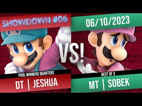 PSKSHOWDOWN 06 - DT | Jeshua (Mario) Vs. MT | Sobek (Luigi) Pools