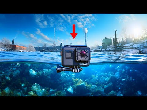 Magnet Fishing With a GoPro! *EPIC UNDERWATER VIEW*