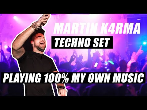 1 HOUR OF MELODIC, BANGING, MODERN TECHNO (WEIGHTLIFTING + TECHNO PARTY DURING C0V1D)
