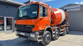 Venta de Mercedes-Benz ACTROS 3241 camión hormigonera - Imagen 4 | Machineryline BO Mercedes-Benz ACTROS 3241 camión hormigonera | Imagen 4 - Machineryline