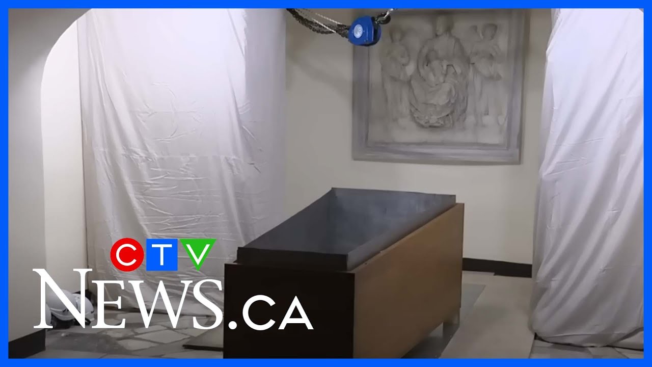 Pope Benedict buried in crypt under St. Peter's Basilica