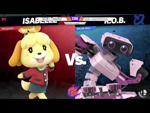 Clocktower Smash 115 - WQ - GCB | Twitchy! (Isabelle) vs. GCB | DIZZYPOTION (R.O.B.) - SSBU