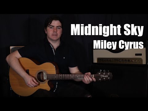Midnight Sky - Miley Cyrus | Chords & TAB | How to Play | Easy Guitar Lesson