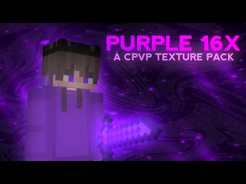 PURPLE16X A Minecraft Crystal PvP And Smp Texture Pack | 1.16 - 1.20