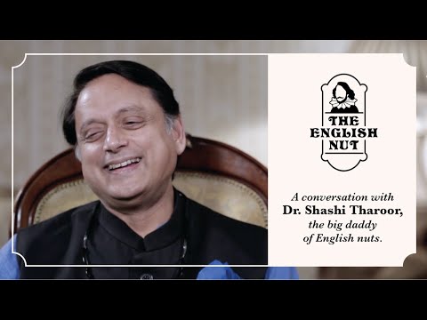 A conversation about English with SHASHI THAROOR. [2020]