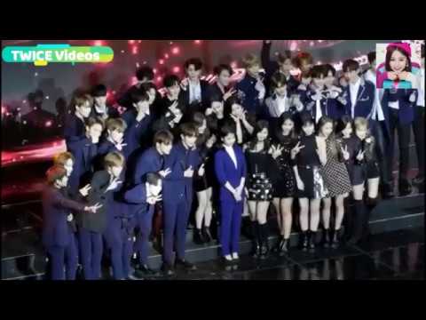 180214 TWICE, Wanna One, IU (Ending Moments) @ Gaon Chart Music Awards 2018