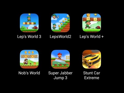 lep's world - leps world 2 - Lep's World 3- Nob's World-Super Jabber Jump 3 - Part 3 Android Games