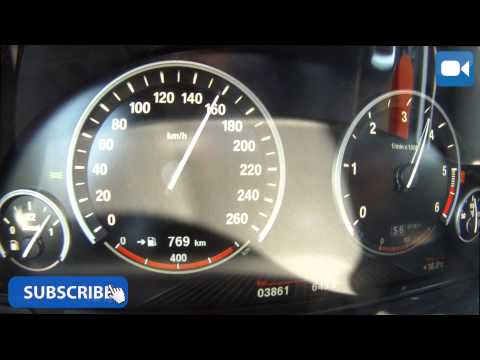 2015 BMW X5 F15 30d M-Pack 0-220 km/h NICE! Acceleration