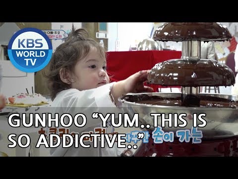 Gunhoo "It's a chocolate fountain!!" [The Return of Superman/2019.03.24]