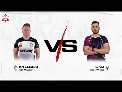 k1llsen vs cnz - Quake Pro League - Week 16