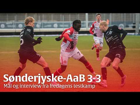 Sønderjyske-AaB 3-3, 30. januar 2026