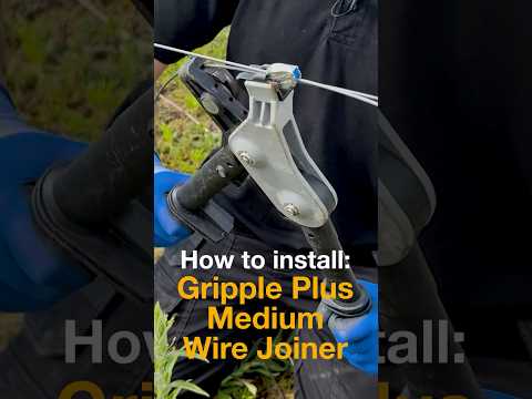How to install: Gripple Plus Medium Wire Joiner