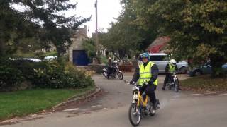 preview picture of video 'Wiltshire Moped Club Hooligans NACC ride out Sunday 12th October 2014 (1)'