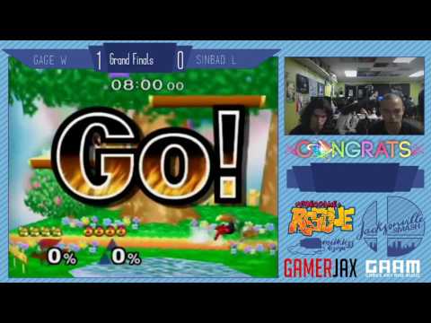 Jax Smash Weekly 2/16 -  VGR Bray(Fox) Vs Sinbad(Sheik) - Melee Grand Finals