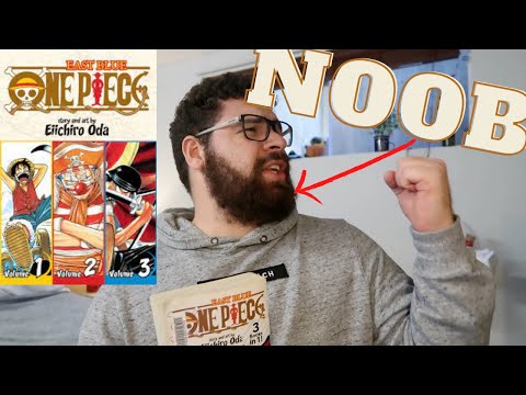ONE PIECE Vol 1,2,3 review, Noob reviews One Piece Manga